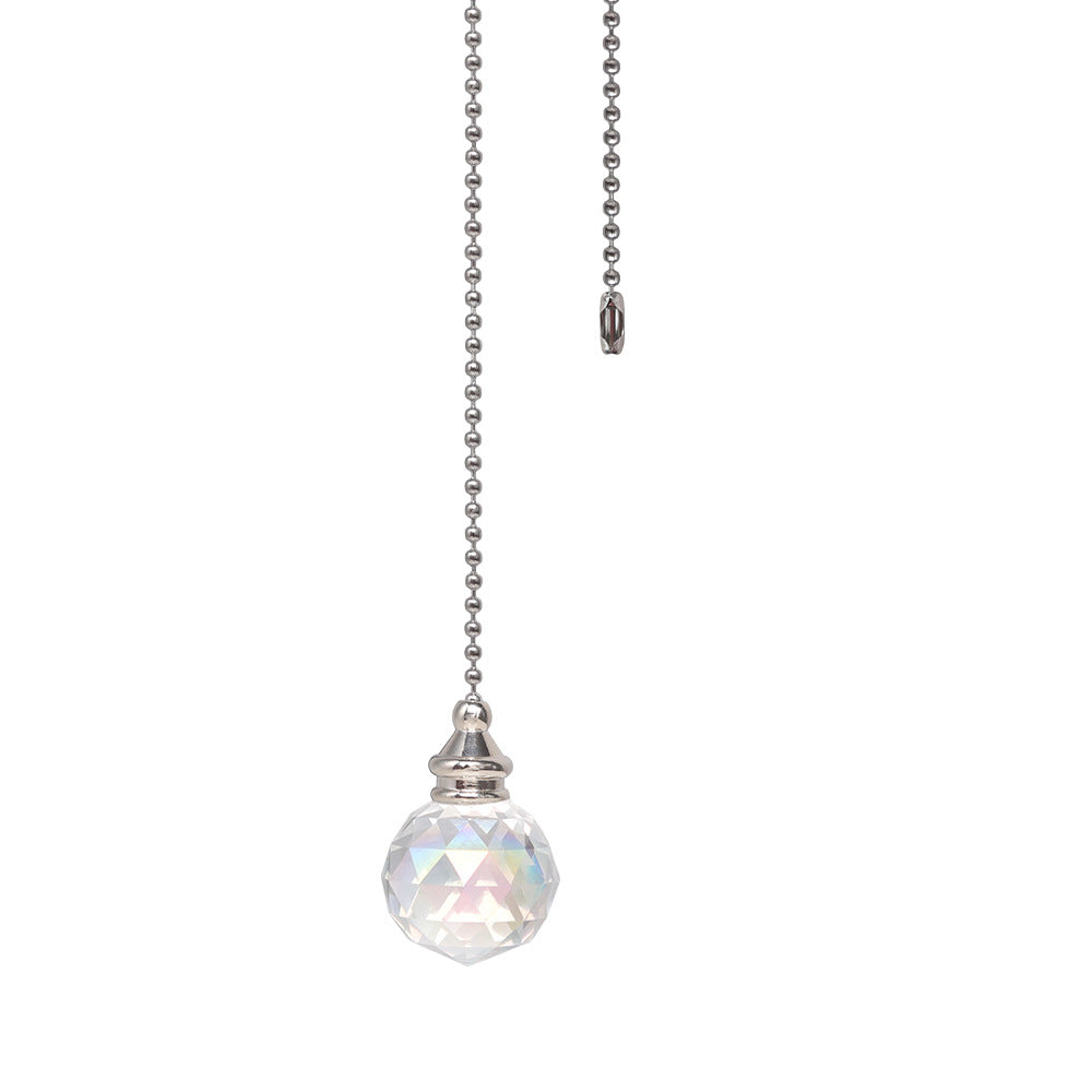 Wholesale Colorful Lighting Ball Bead Chain Crystal Pendant